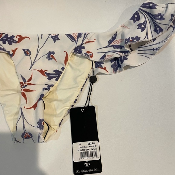 FINAL PRICE NWT Wildfox Cheeky Brazilian American Paisley Bottoms Medium - Picture 4 of 7